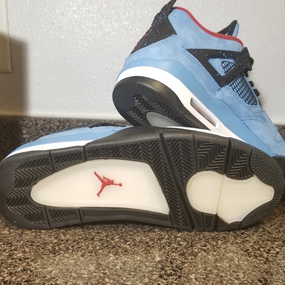 Nike Air Jordan Retro 4 Travis Scott 308497 406 - Picture 3 of 6